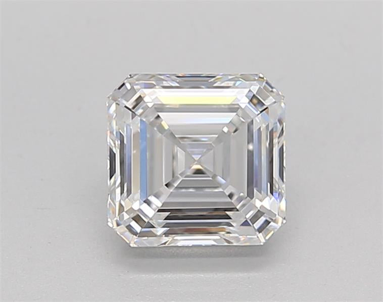 IGI CERTIFIED 1.02 CT SQUARE EMERALD LAB-GROWN DIAMOND, VS1 CLARITY, D COLOR