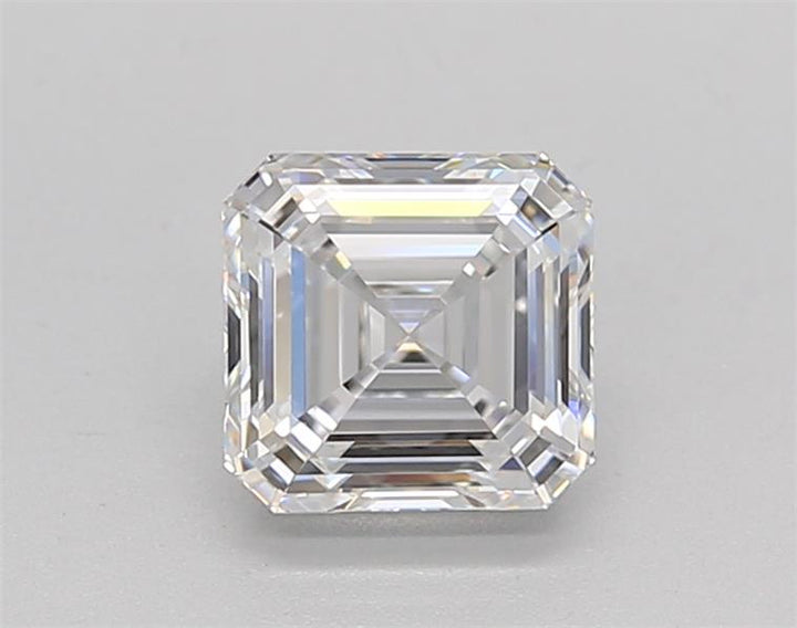 IGI CERTIFIED 1.02 CT SQUARE EMERALD LAB-GROWN DIAMOND, VS1 CLARITY, D COLOR