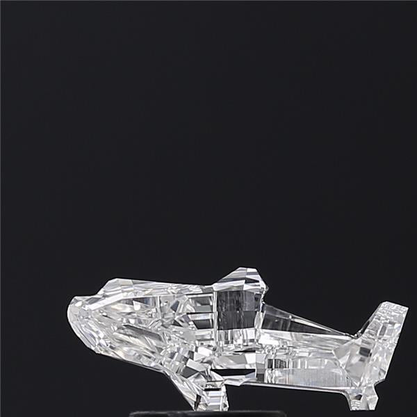 1.55 CT Aeroplane-Shaped Lab-Grown Diamond, VS2 Clarity, F Color