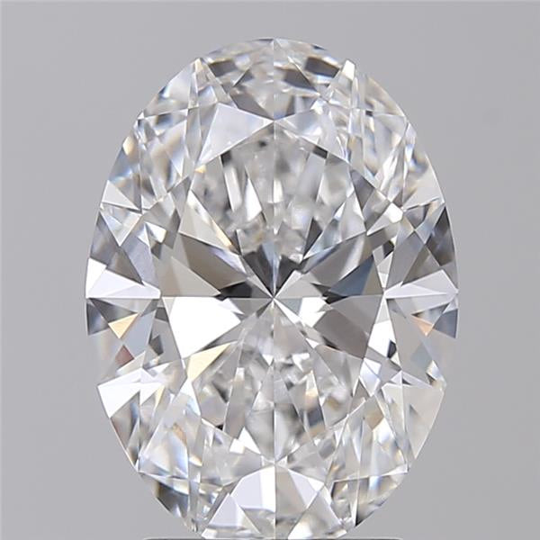 Experience brilliance with our IGI Certified 3.00 ct Oval Cut Lab Grown Diamond, showcasing E Color and VVS2 Clarity with Excellent Polish and Symmetry.