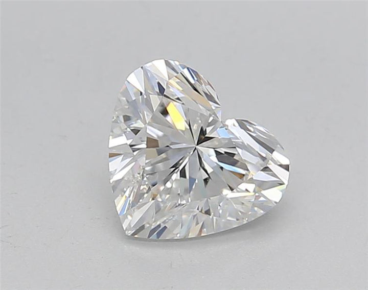 IGI CERTIFIED 1.03 CT HEART-SHAPED LAB-GROWN DIAMOND, VVS2 CLARITY, E COLOR