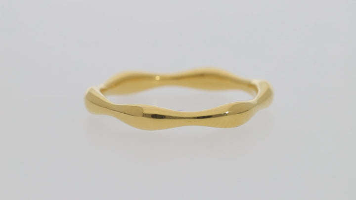 Gold Vermeil Dna Signature Ring