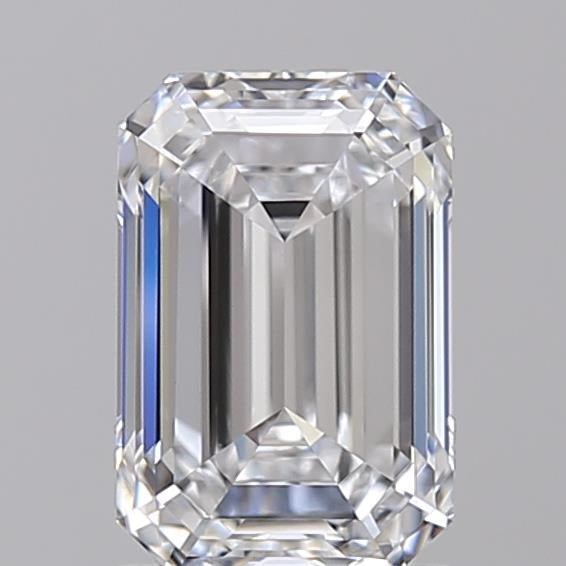 Experience Brilliance: IGI Certified 1.50 ct. HPHT Lab-Grown Emerald Cut Diamond - D VVS2