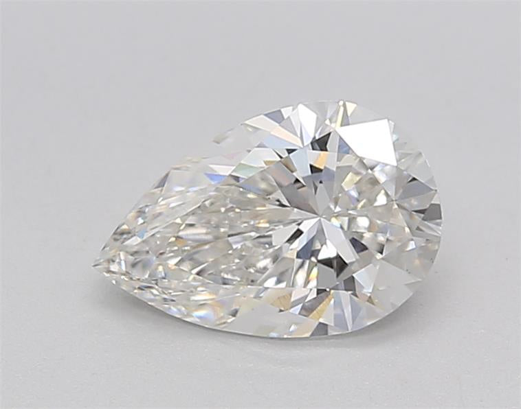 Experience Brilliance: IGI Certified 1.00 CT Pear Cut Lab Grown Diamond - F Color, VS1 Clarity