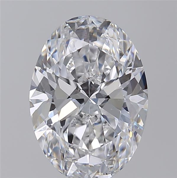 Experience brilliance with our IGI Certified 3.00 ct Oval Cut Lab Grown Diamond, showcasing D Color and VVS2 Clarity with Excellent Polish and Symmetry.