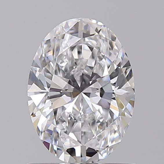 Experience Brilliance: IGI Certified 1.00 CT Oval Cut Lab Grown Diamond - D Color, Flawless VVS2 Clarity