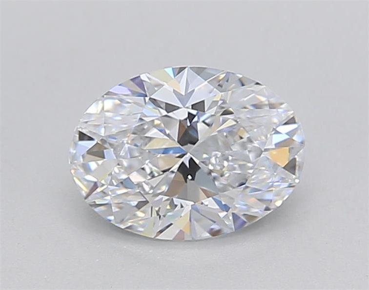 Discover Brilliance: IGI Certified 1.00 CT Oval Lab Grown Diamond - D Color, VVS2 Clarity, HPHT Method