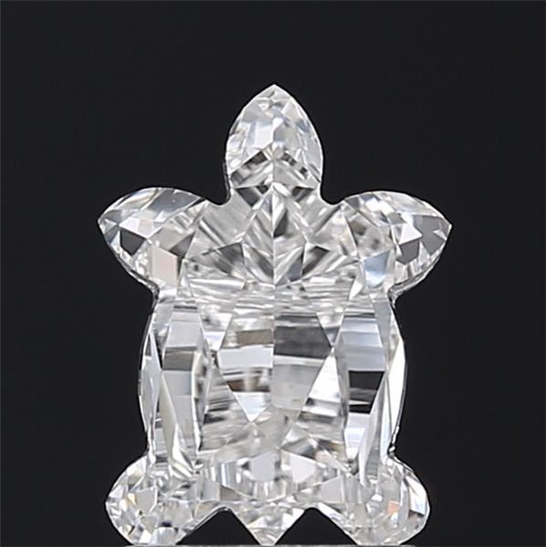 1.58 CT Turtle-Shaped Lab-Grown Diamond (VS1, F Color)