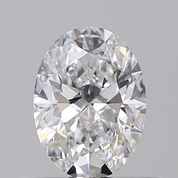 Experience Brilliance: IGI Certified 0.50 CT Oval Cut Lab Grown Diamond Video - D Color, VS1 Clarity, HPHT Method