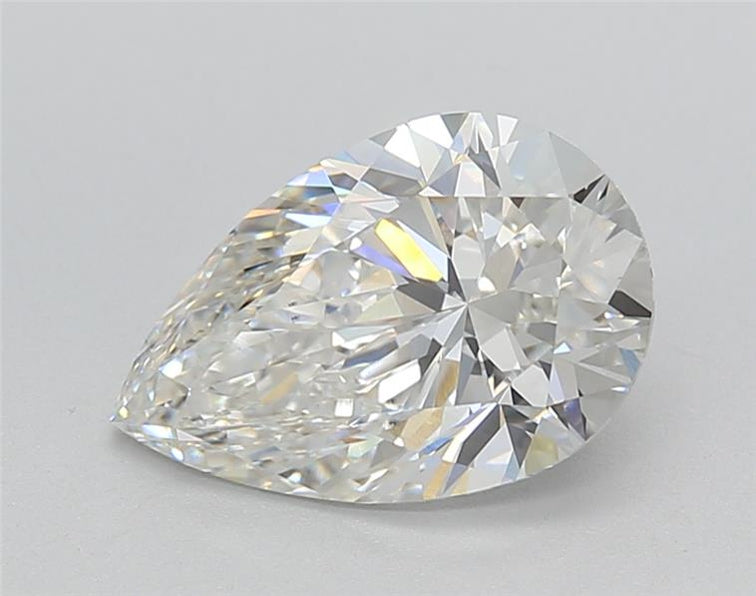 Discover: 2.00 ct. Pear Cut CVD Lab Grown Diamond - IGI Certified, F Color, VS2 Clarity