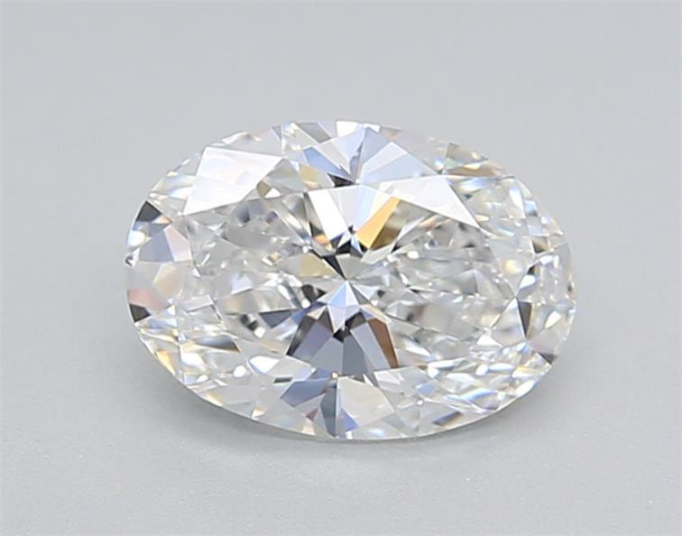 Discover Brilliance: IGI Certified 1.00 CT Oval Lab Grown Diamond - D Color, VVS1 Clarity, HPHT Method