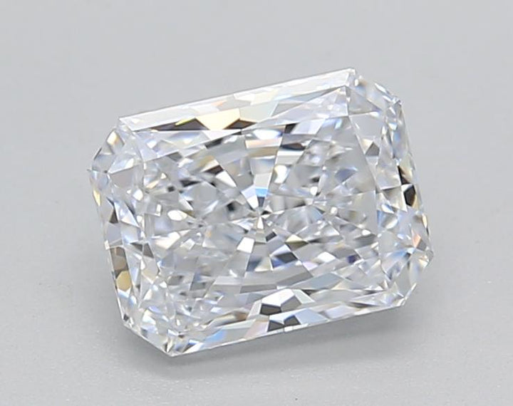 IGI CERTIFIED 1.10 CT RADIANT CUT LAB-GROWN DIAMOND, FLAWLESS CLARITY, COLOR GRADE: F