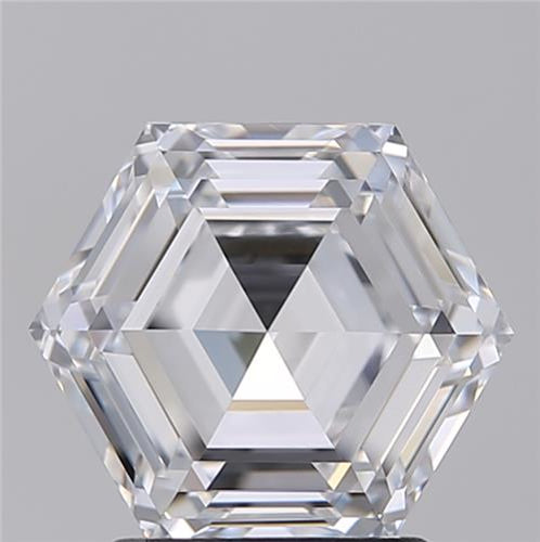 IGI CERTIFIED 1.99 CT HEXAGONAL CUT LAB-GROWN DIAMOND, VS1 CLARITY, D COLOR