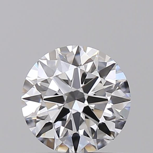 Experience Brilliance: IGI Certified 0.50 CT Round Cut Lab-Grown Diamond | D Color, VVS2 Clarity, Excellent Cut