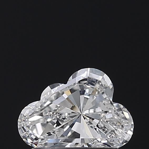 0.64 CT Cloud-Shaped Lab Grown Diamond - VS1 Clarity, E Color