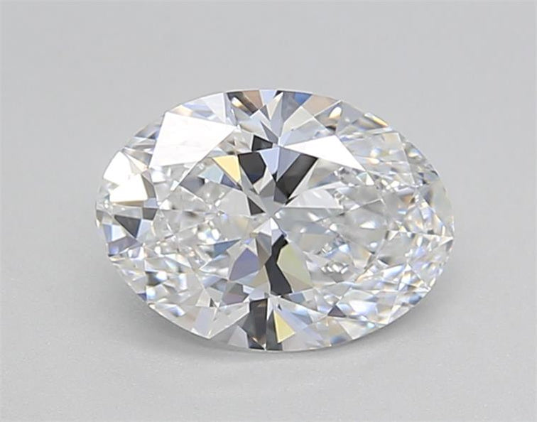 Discover Brilliance: IGI Certified 1.00 CT Oval Lab Grown Diamond - D Color, VVS1 Clarity, HPHT Method